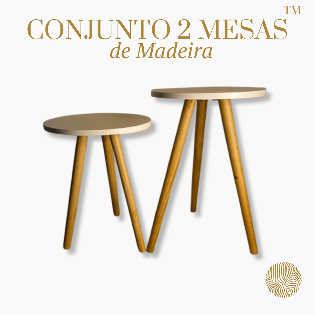 Conjunto de Mesas™ - Sem Medidas