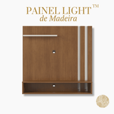 Painel Light de Madeira™ - Sem Medidas